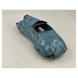 Blue Pressed Steel Toy Car