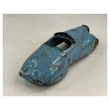 Blue Pressed Steel Toy Car