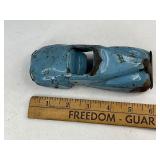 Blue Pressed Steel Toy Car