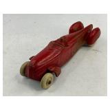 Sun Rubber Futuristic Streamlined Toy Race Car