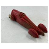 Sun Rubber Futuristic Streamlined Toy Race Car