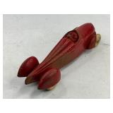 Sun Rubber Futuristic Streamlined Toy Race Car