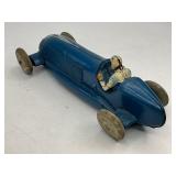 Auburn Rubber Toy Indy Race Car - Blue
