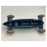 Auburn Rubber Toy Indy Race Car - Blue