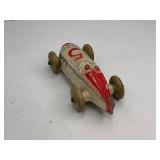 Sun Rubber Company #5 Two Seater Toy Indy Car - White