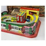 Lift Garage Toy Car Playset with Box