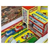 Lift Garage Toy Car Playset with Box
