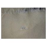 VINTAGE HUDSONS BAY FOUR POINT WOOL BLANKET