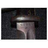 1939 GERMAN K98 BAYONET WWII.