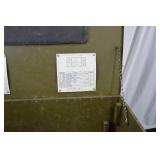 VINTAGE MILITARY STORAGE CHEST