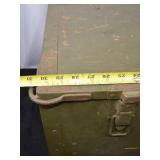 VINTAGE MILITARY STORAGE CHEST