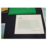 ROLEX BOX AND CARDS
