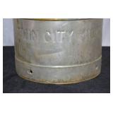 VINTAGE TWIN CITIES MILK CAN