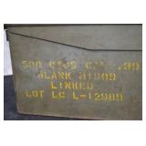 VINTAGE WWII MILITARY AMMO BOX