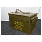 VINTAGE MILITARY AMMO BOX