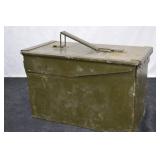 VINTAGE MILITARY AMMO BOX