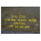VINTAGE MILITARY AMMO BOX