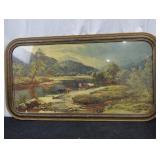 ANTIQUE FRAMED PICTURE