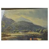 ANTIQUE FRAMED PICTURE