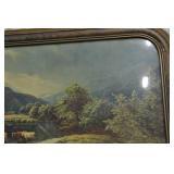 ANTIQUE FRAMED PICTURE