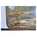 ANTIQUE FRAMED PICTURE