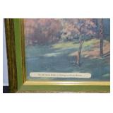 VINTAGE HASTINGS MN SPIRAL BRIDGE PRINT