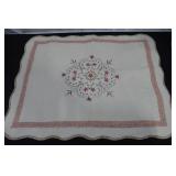 KING SIZE QUILT, SHAM, THROW PILLOWS