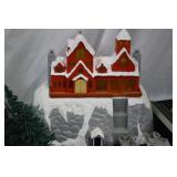 TRAIN BUILDING LOT WITH LOCOMOTIVE AND CARS