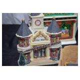 TRAIN BUILDING LOT WITH LOCOMOTIVE AND CARS