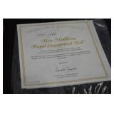 KATE MIDDLETON ENGAGEMENT DOLL BY ASHTON DRAKE