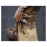 CARVED PEACE PIPE