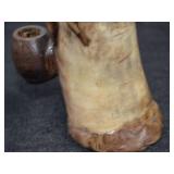CARVED PEACE PIPE