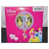 DISNEY PRINCESS ANIMATED WALL CLOCK