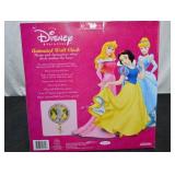 DISNEY PRINCESS ANIMATED WALL CLOCK