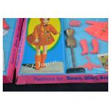VINTAGE 1970 TOPPER DAWN DOLL FASHION SETS
