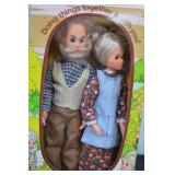 1970s The Sunshine Family Grandparents Dolls NRFB