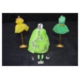 Lot of Dawn Doll Dresses, Shoes, Jewelry 1970