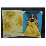 Vincent Van Gough Sunflower Barbie Doll, 1998