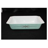 Vintage Pyrex Atomic Starburst Casserole Dish