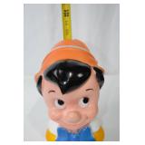 1971 Pinocchio Bank and Mickey Mouse Bank