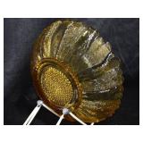 Vintage Anchor Hocking Country Estate Sunflower Serving Bowl