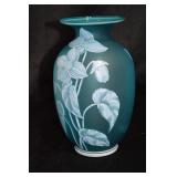 Fenton Art Glass and Cincinnati Art Museum Vase, 1984