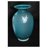 Fenton Art Glass and Cincinnati Art Museum Vase, 1984