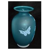 Fenton Art Glass and Cincinnati Art Museum Vase, 1984