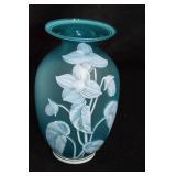 Fenton Art Glass and Cincinnati Art Museum Vase, 1984