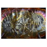 Vintage Indiana Glass Marigold Carnival Glass Dish