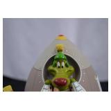 Looney Tunes WB 1996 Rocket Spaceship Piggy Bank