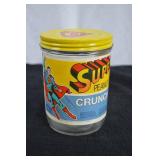 Vintage 1981 Superman Peanut Butter Jar