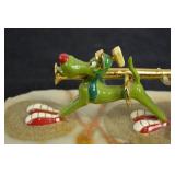 Very Rare Marvin The Martian Quartz Figurine