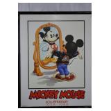 Mickey Mouse 60th Anniversary Poster in Frame